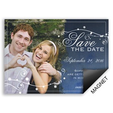 Stargazing - Save the Date Magnet