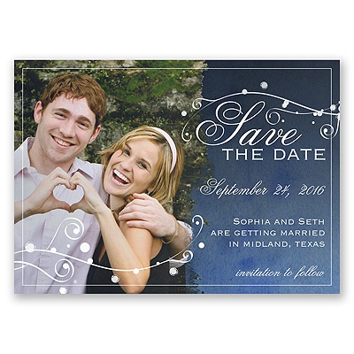 Stargazing - Save the Date Magnet