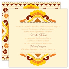 Moroccan Beauty - Citrus - Invitation