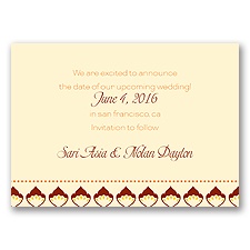 Moroccan Beauty - Citrus - Save the Date Magnet