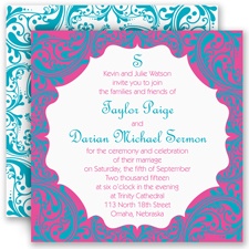 Bollywood Flair - Invitation
