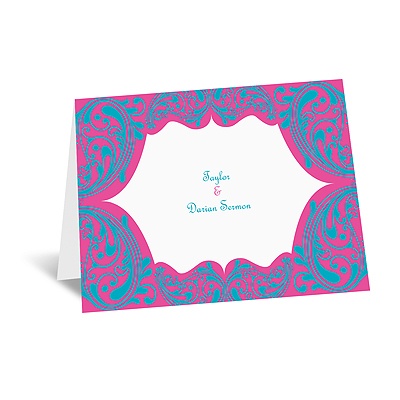 Bollywood Flair - Note Card and Envelope