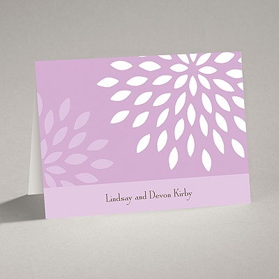 Mod Blossoms - Freesia - Note Card and Envelope