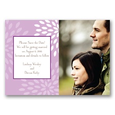 Mod Blossoms - Freesia - Save the Date Magnet