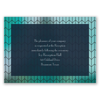 Linked Together - Reception Card
