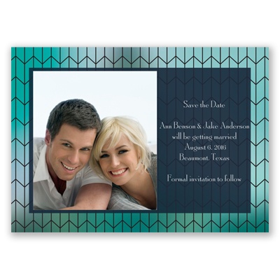 Linked Together - Save the Date Magnet