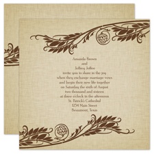 Growing Love - Invitation