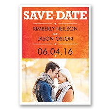 Wedding Type - Corabell - Save the Date Magnet