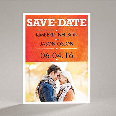 Wedding Type - Corabell - Save the Date Magnet