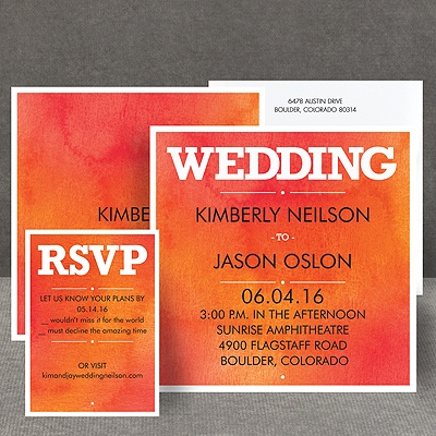 Wedding Type - Corabell - Invitation