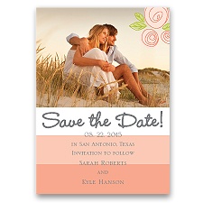 Romantic Posies - Tango - Save the Date Magnet
