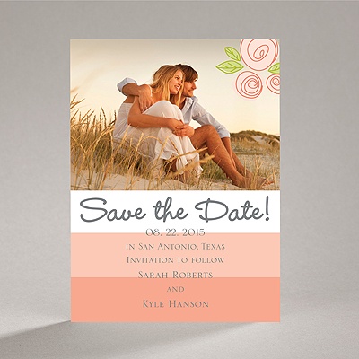Romantic Posies - Tango - Save the Date Magnet