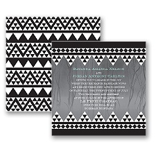 Legendary Love - Black - Invitation