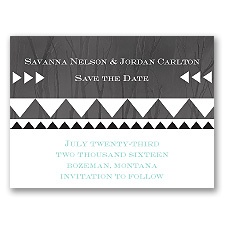 Legendary Love - Black - Save the Date Magnet