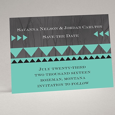 Legendary Love - Peacock - Save the Date Magnet