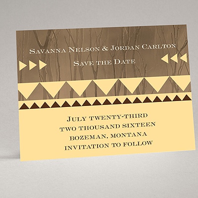 Legendary Love - Terra Cotta - Save the Date Magnet