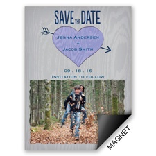 Natural Look - Orchid - Save the Date Magnet