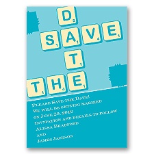 Love Letters - Palm - Save the Date Magnet