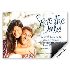 Big Announcement - Save the Date Magnet