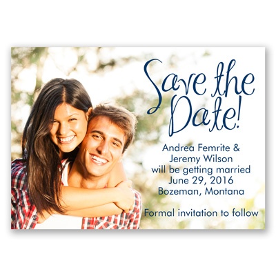 Big Announcement - Save the Date Magnet