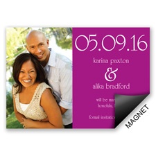 Big Date - Save the Date Magnet