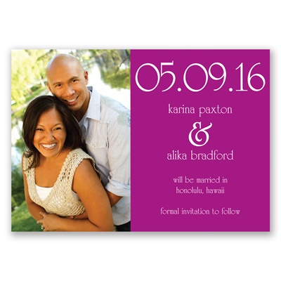 Big Date - Save the Date Magnet