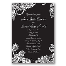 Blossoming Beauty - Invitation