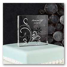 Flowers and Flourishes Cake Top