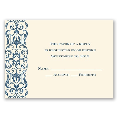 Love Revealed - Response Card and Envelope