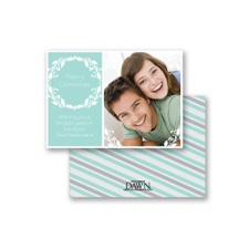 Fresh Holly - Petite Photo Holiday Card