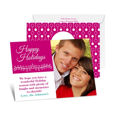 Holiday Expressions - Petite Photo Holiday Card