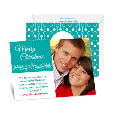 Christmas Expressions - Petite Photo Holiday Card