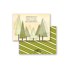 Mod Trees - Petite Holiday Card