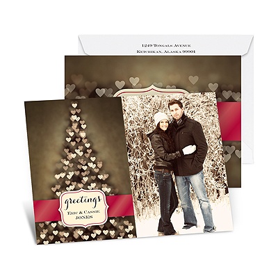 Tree of Love - Photo Holiday Card