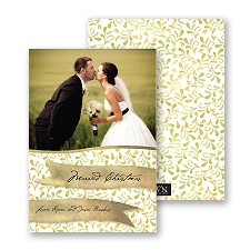 Heart Season - Champagne - Photo Holiday Card