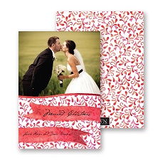 Heart Season - Cherry - Photo Holiday Card