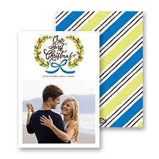 First Christmas - Malibu - Photo Holiday Card