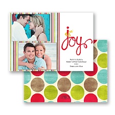 Joyful Bling - Photo Holiday Card