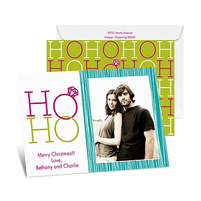 Ho Ho - Granny Apple - Photo Holiday Card