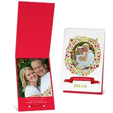 Sweet Wreath - Photo Holiday Card