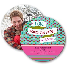 World Go Round - Photo Holiday Card