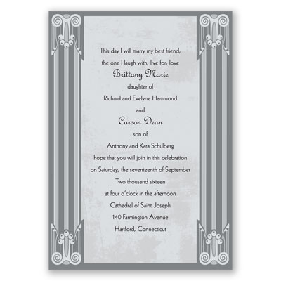 Grand Pillars - Invitation