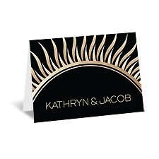 Art Deco Presentation - Note Card and Envelope