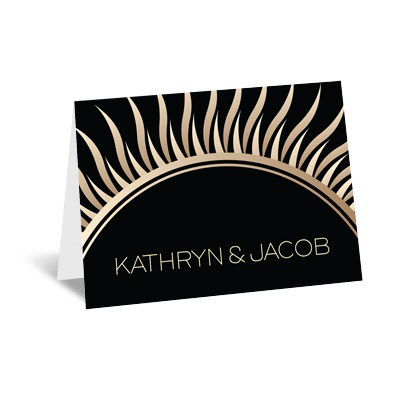 Art Deco Presentation - Note Card and Envelope