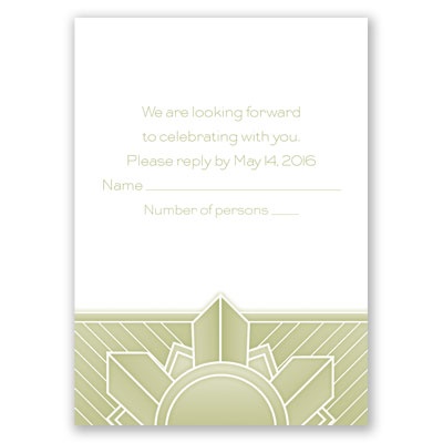Best Impression - Response Card and Envelope