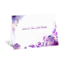 Watercolor Dream - Grapevine - Note Card and Envelope