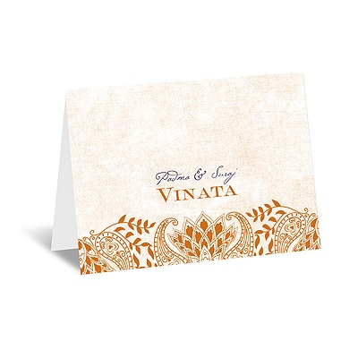 Feathered Flair - Raisin - Note Card and Envelope