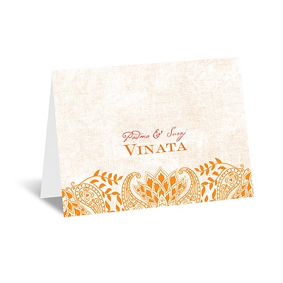 Feathered Flair - Tango - Note Card and Envelope