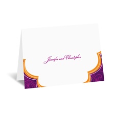 Indian Tradition - Amethyst - Note Card and Envelope