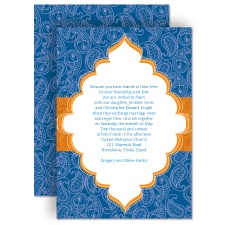 Indian Tradition - Malibu - Invitation